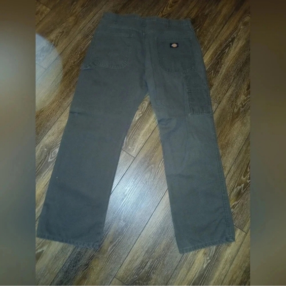 Dickie's men's 34×30 brown relaxed carpenter pants work utility chores farm - Picture 8 of 8